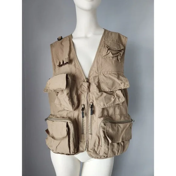 Utility Tactical Fishing Vest Outdoors Photography Bird Watching Gorpcore MEDIUM - Picture 6 of 16